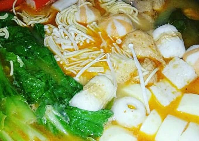 Steamboat /shabu shabu / suki kuah tom yum