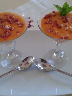 Una foto de Salmorejo