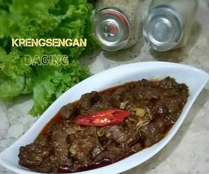 Resep Terbaik Krengsengan Daging Ala Warung