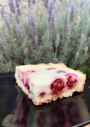 Una foto de Kuchen de frambuesas