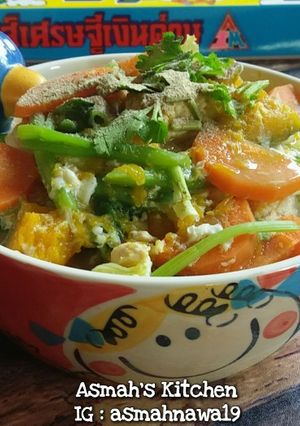 รูปของ ซุปผักรวมอกไก่&ไข่