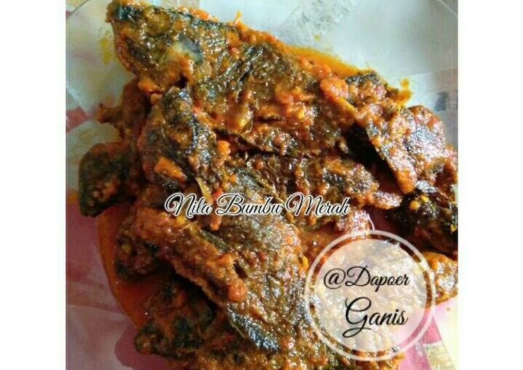 Resep Nila Bumbu Merah Pedas yang Lezat