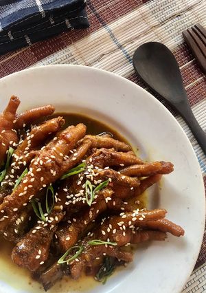 Foto resep Ceker Ayam Pedas Manis