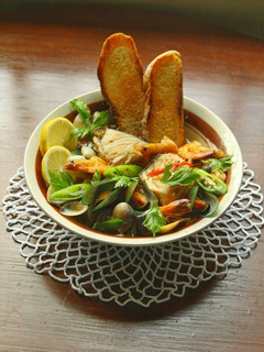 A picture of Spicy Seafood Soup.