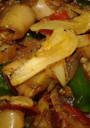 Foto resep Cumi asin cabe ijo