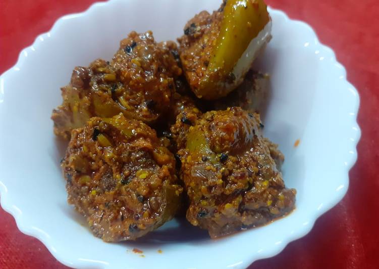 Steps to Make Favorite Pani Wala Aam Ka Achar