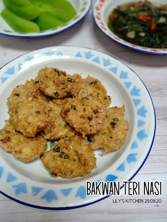 Langkah Gampang Membuat Resep 367.Bakwan Teri Nasi yang Uenak Anti Ribet, Mantap