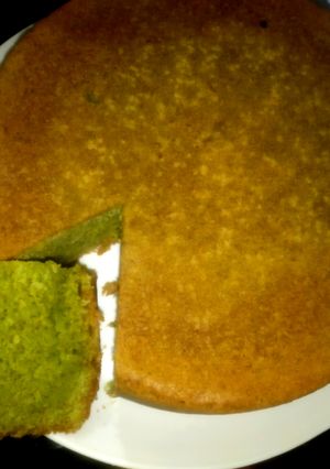 A picture of Lemon cake #baking contest.
