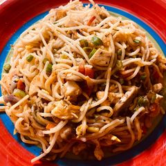 Easy hakka noodles A picture of Easy hakka noodles.