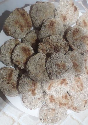 Una foto de Galletas de avena, coco y plátano