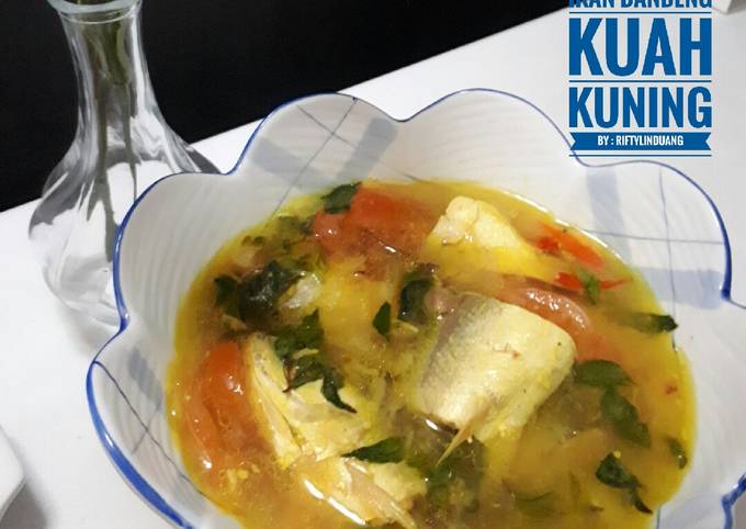 Resep Ikan Bandeng kuah Kuning, bumbu simple 🍜🍽😍 Anti Gagal