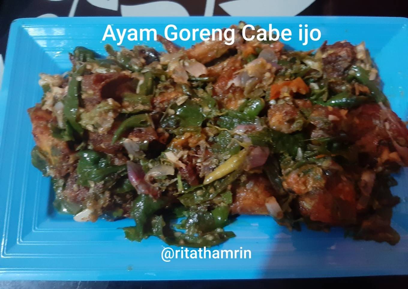 Ayam Goreng Cabe Ijo