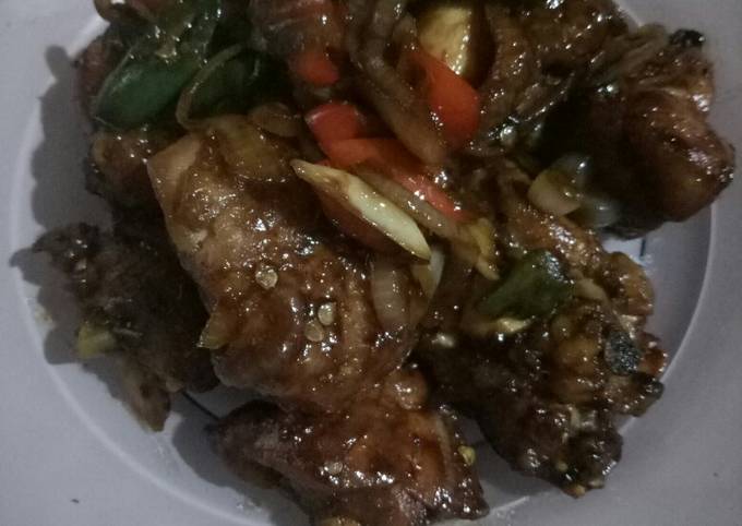 Resep Ayam asam manis bumbu super simpel oleh Dewi Alisyahbana - Cookpad