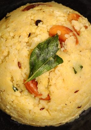 A picture of Ghee Pongal.