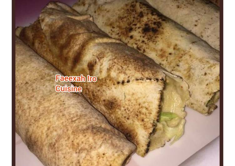 Simple Way to Serve Yummy Shawarma