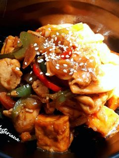 Foto resep Chicken Tofu Teriyaki