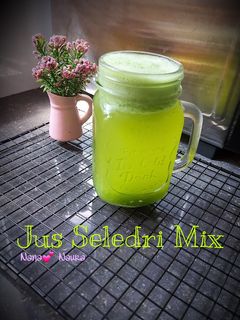 Foto resep Jus Seledri, Nanas, Timun