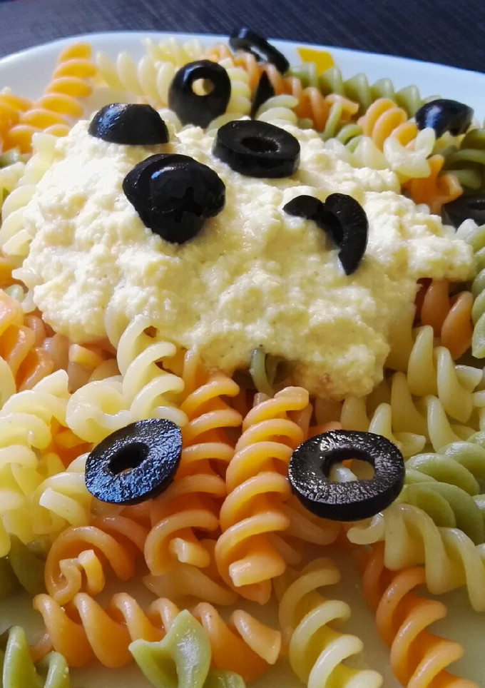 Una foto de Pasta improvisada