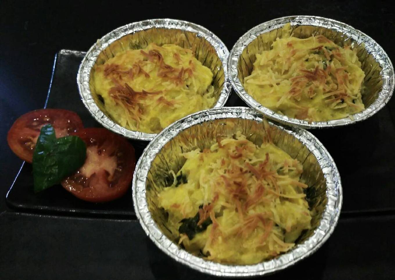Baked potato sederhana bahan prihatin😫