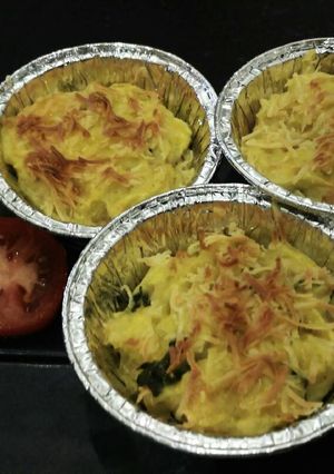 Foto resep Baked potato sederhana bahan prihatin😫