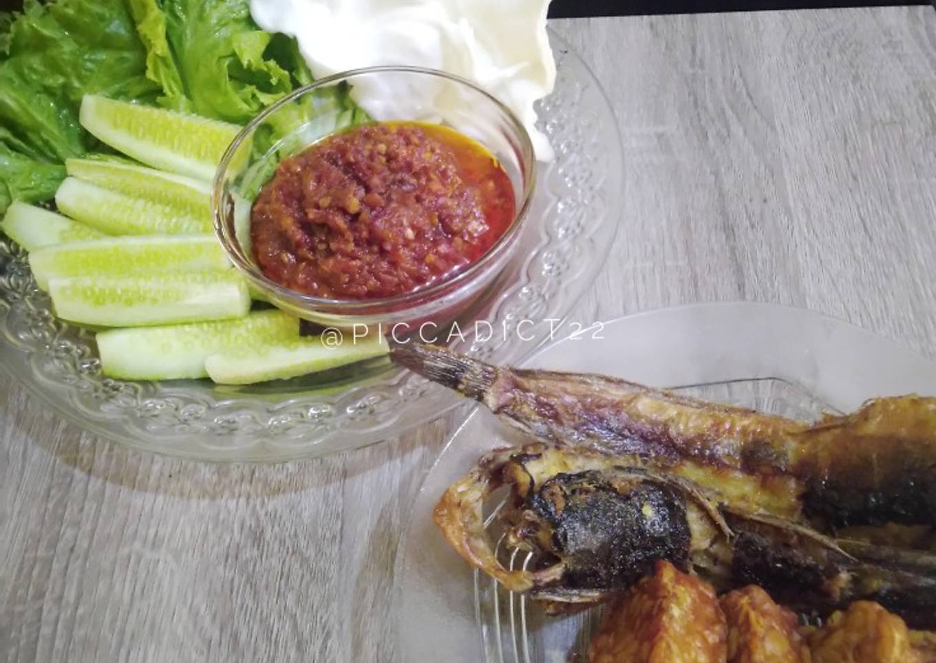 Sambal Pecel Lele ala Lamongan