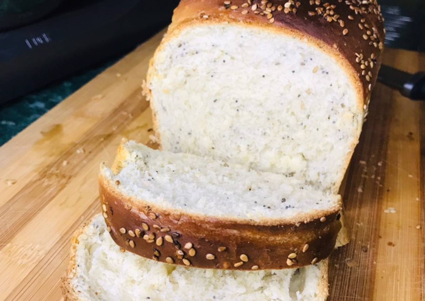 Homemade seeded bread