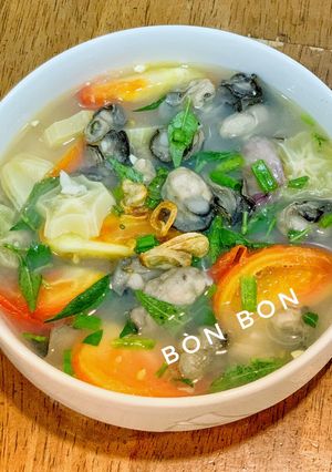 Hình của món Canh Chua Hàu.
