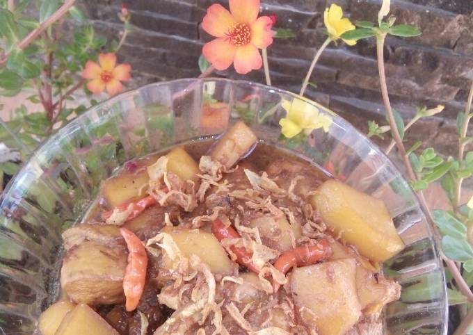 Resep Semur Ayam Kentang Anti Gagal