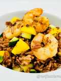 Insalata di Riso Ermes con Gamberi, Zucchine e Mango