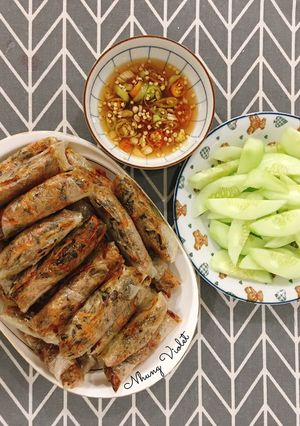 A picture of Air Fryer Egg Rolls.