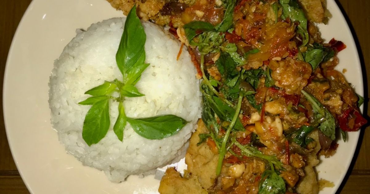 Ayam Geprek Sambal Tempe Kemangi