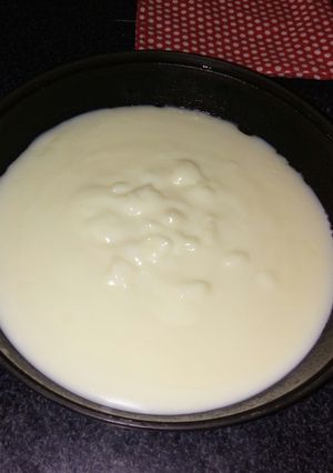 Una foto de Postre con maizena