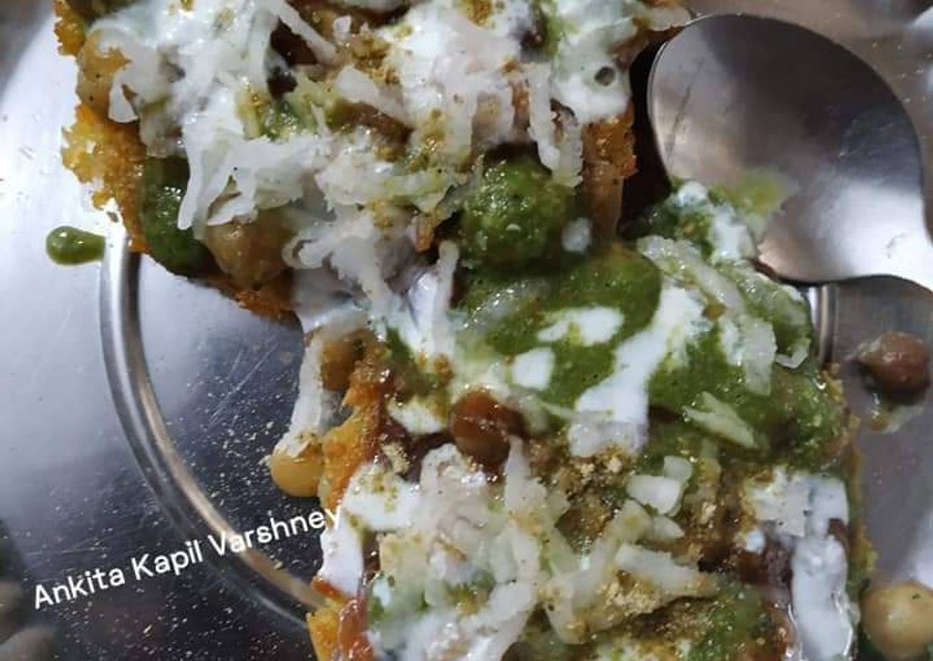 Aloo Tikki Chaat