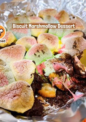 Gambar 👩🍳Biscuit Marshmallow Dessert