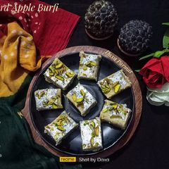 A picture of Custard Apple Burfi.