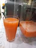 Carrot and pineapple juice