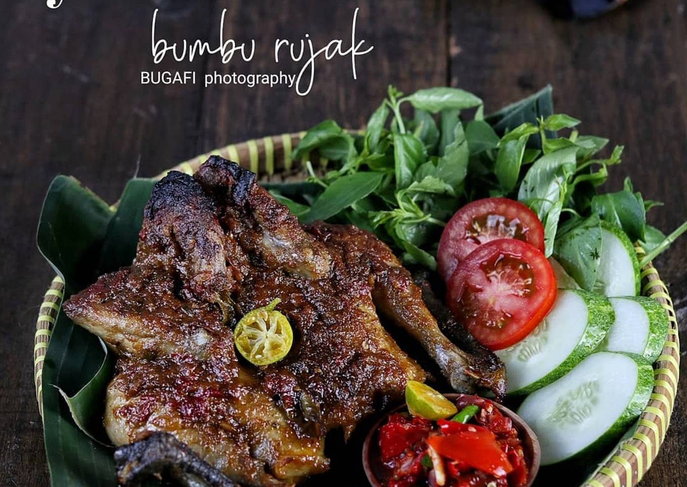 Ayam bakar bumbu rujak