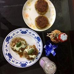 A picture of Langdi tikki.