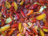 Tumis melinjo jengkol