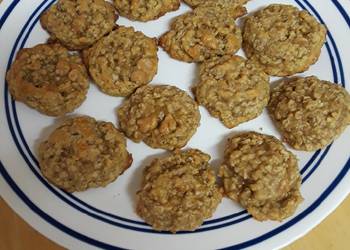 Easy Fast Cooking Caramel Chip Oatmeal Cookies Restaurant Style
