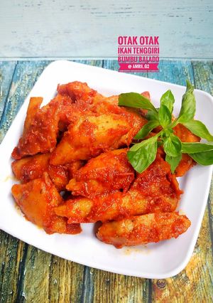 Foto resep Otak otak ikan tenggiri bumbu balado