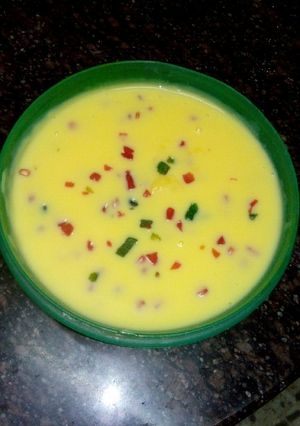 A picture of Fruit custard.