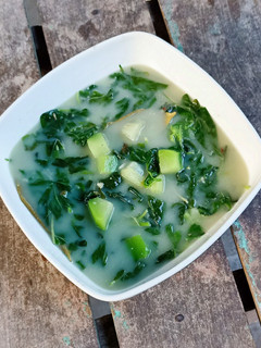 Foto resep Bobor Bayam dan Labu Siam