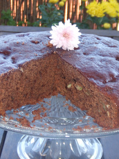 Foto principal de Bizcocho con chocolate, frutos y frutas secos