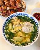 Tuần 38: Canh khoai sọ vàng nấu cua