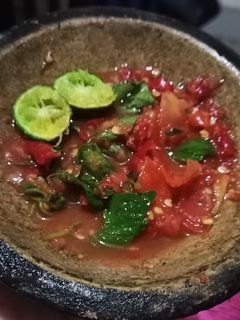 Foto resep Sambel dadak kemangi