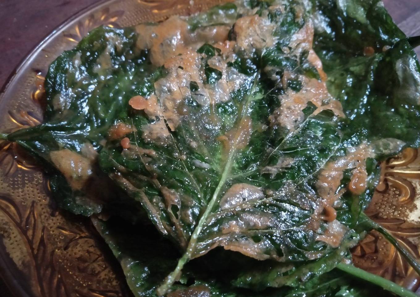 Bayam Goreng Crispy