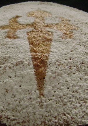 A picture of Tarta de Santiago.