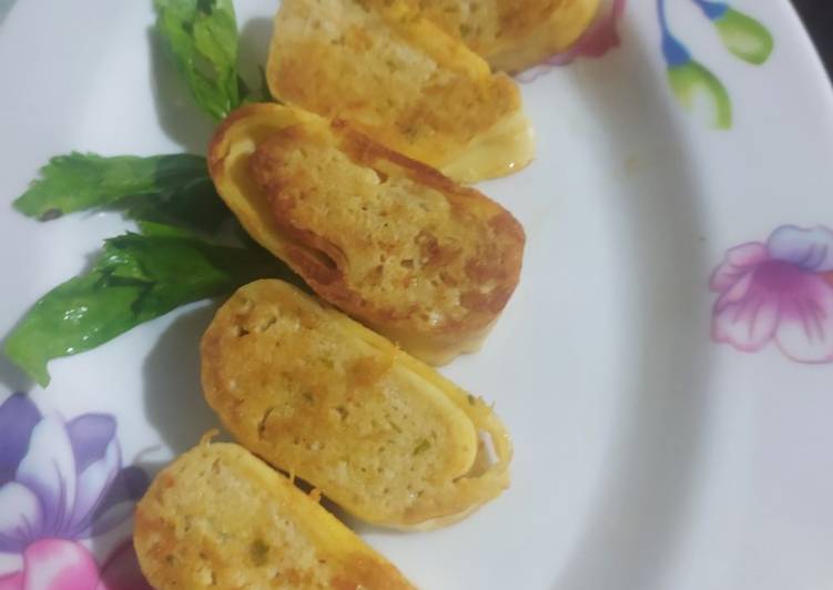 Resep Egg roll srimp n tofu, Bisa Manjain Lidah