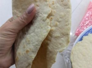 صورة لوصفة خبز التورتيلا